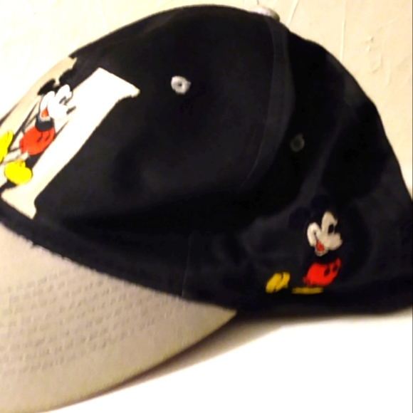 🐀Vintage MICKEY MOUSE Disney snapback cap. Black & Gray. - Picture 3 of 7